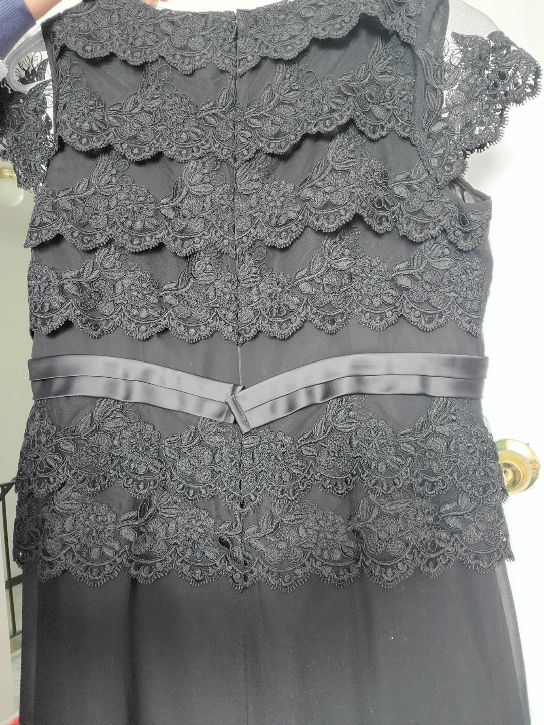 Black evening gown - photo 3