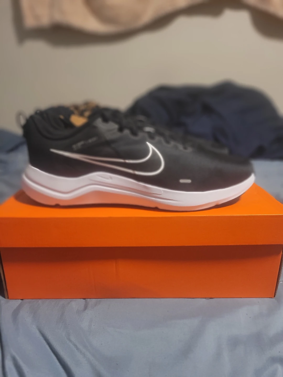 Nike Downshifter 12 Black/White Men's Shoe Size 13 US