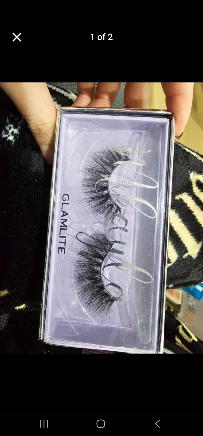 GLAMLITE False Eyelashes