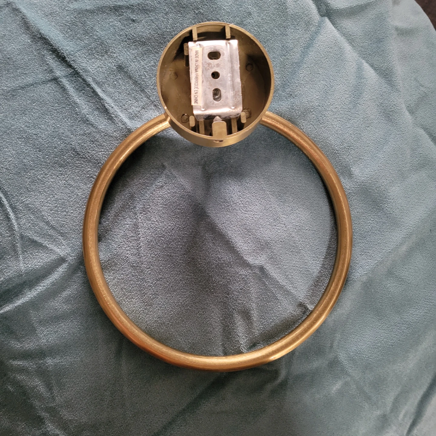 Towel ring - Brushed gold - photo 4