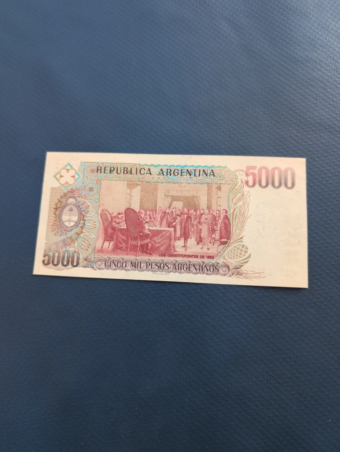 Argentina 5000 Pesos Banknote - photo 2