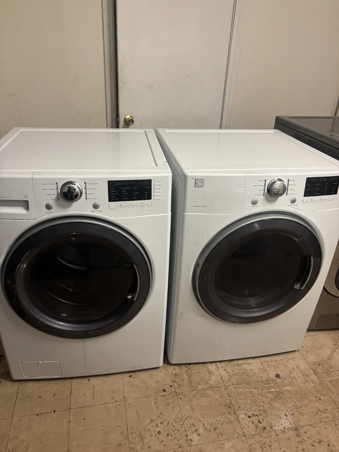 Kenmore Elite Front Load Washer & Dryer Set