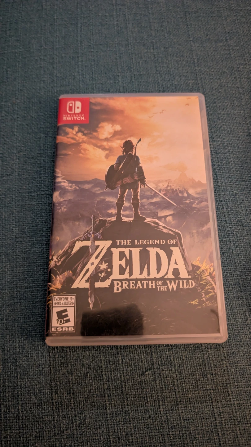 The Legend of Zelda: Breath of the Wild Nintendo Switch Game