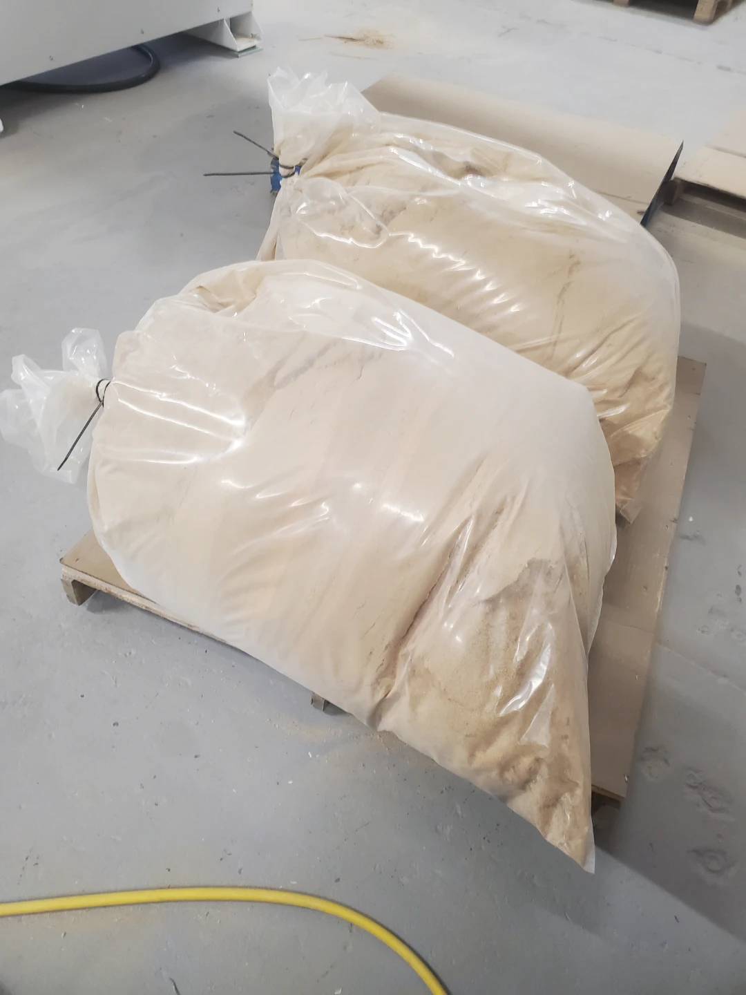 Two large bags of sawdust - photo 2