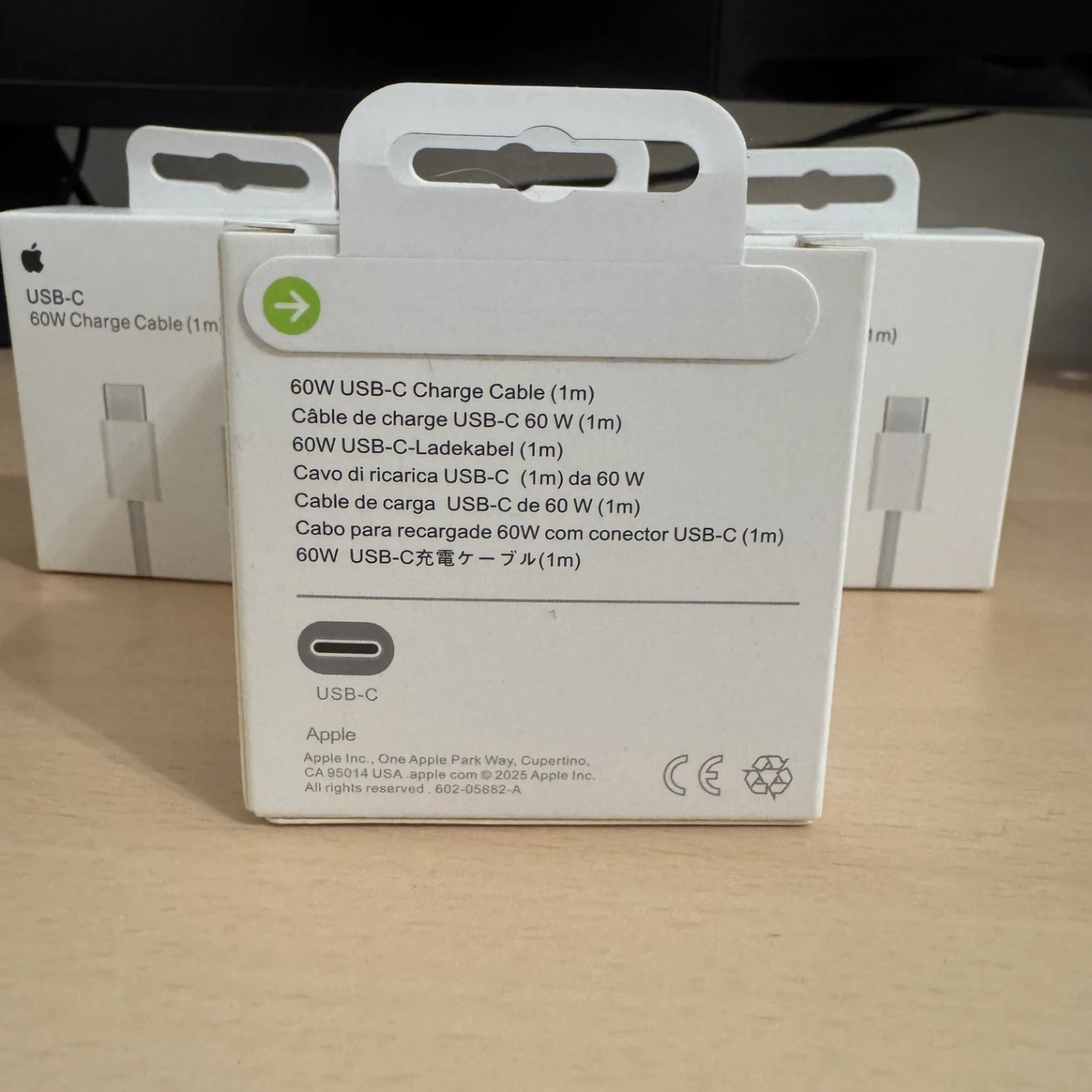Original Apple 60W USB-C Charge Cable (1m) - photo 3