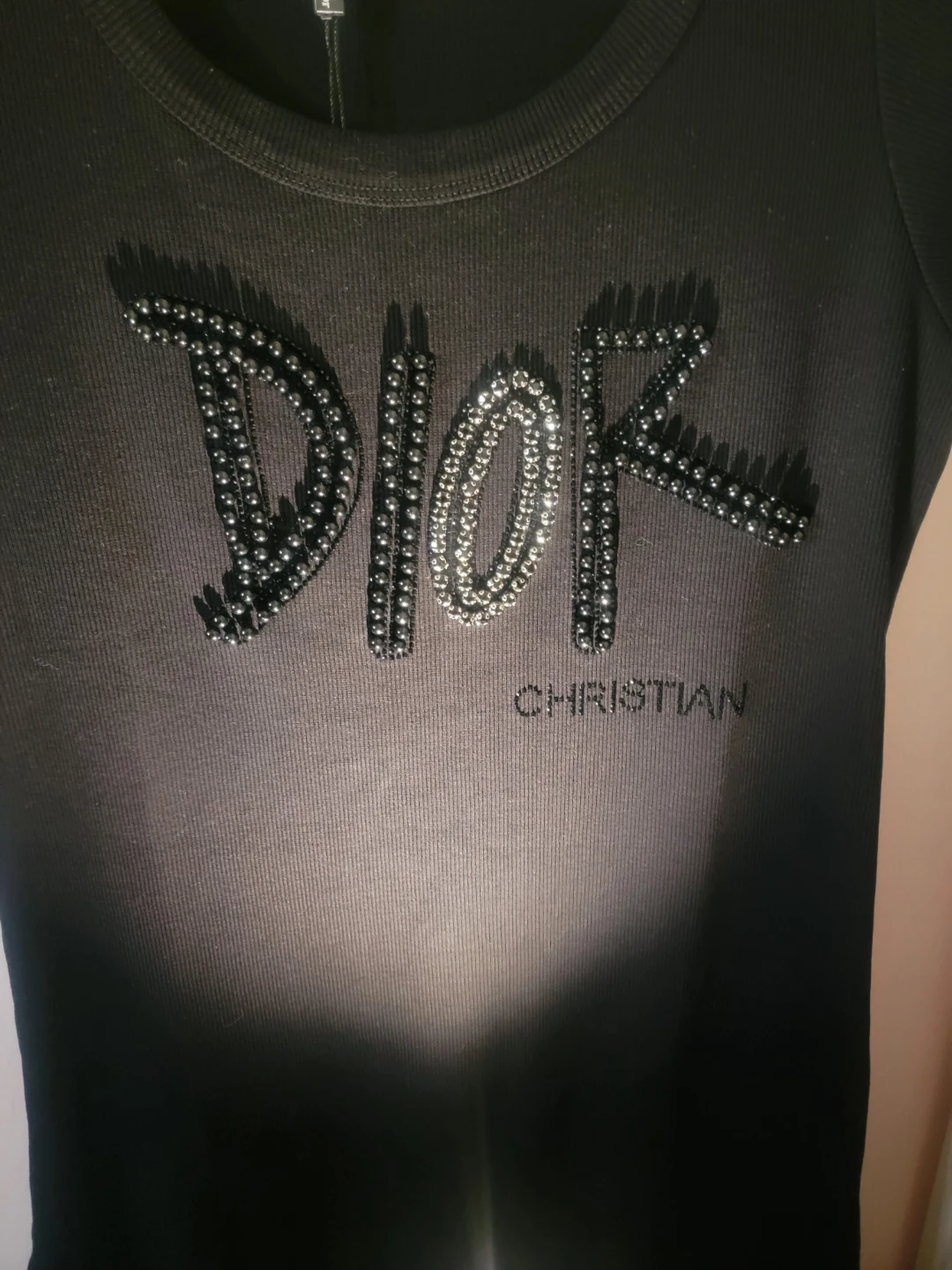 Christian Dior Black Embellished  Dress XL - photo 3