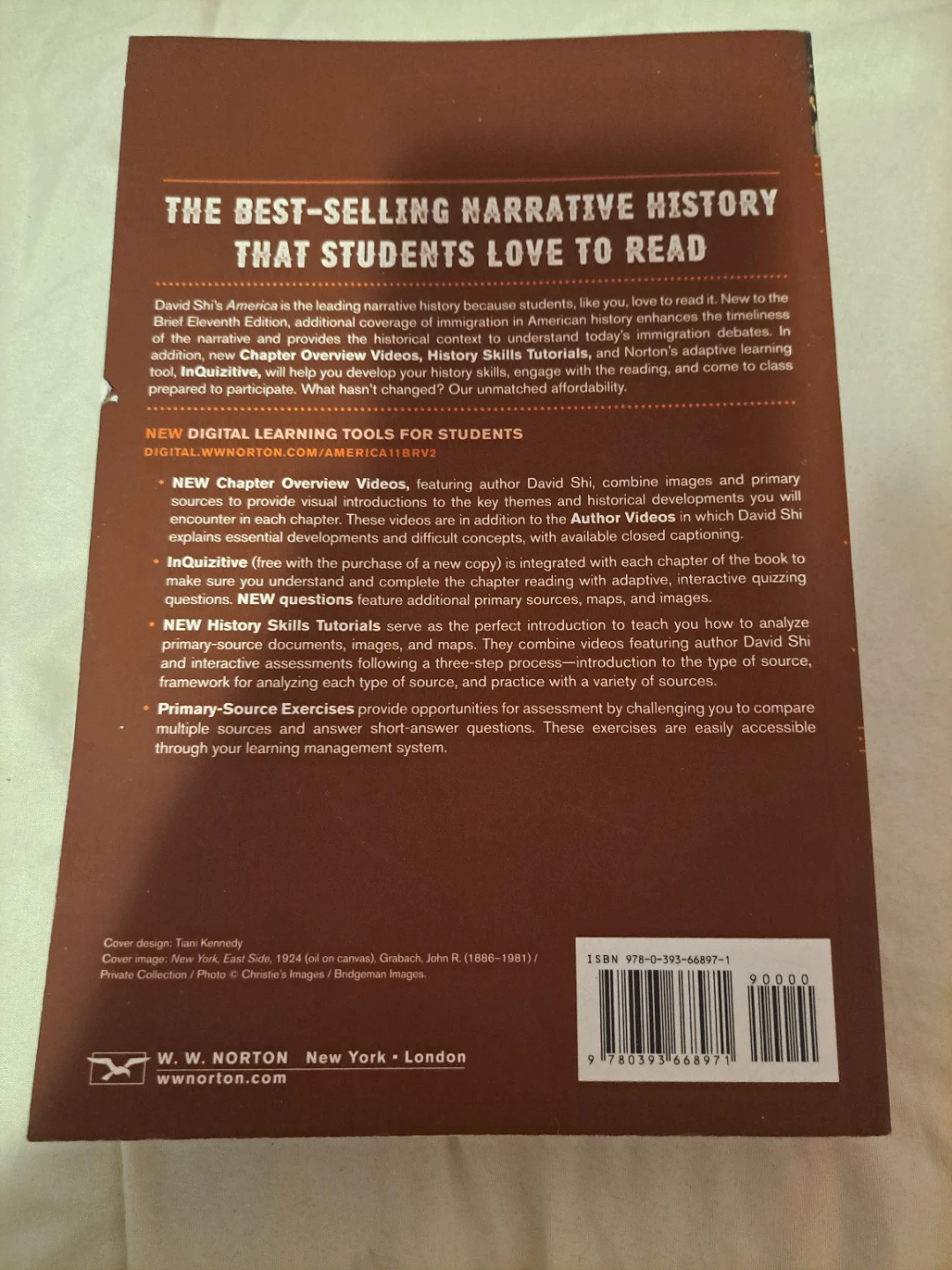 America: A Narrative History V2 Brief 11E by David Emory Shi - photo 2