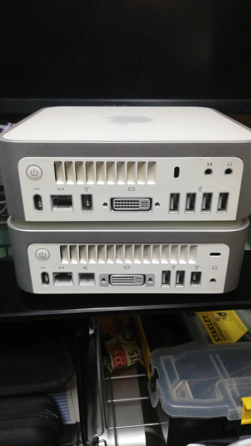 2 x Apple Mac Mini 1.42 GHz PowerPC G4 (1 GB RAM) - photo 2