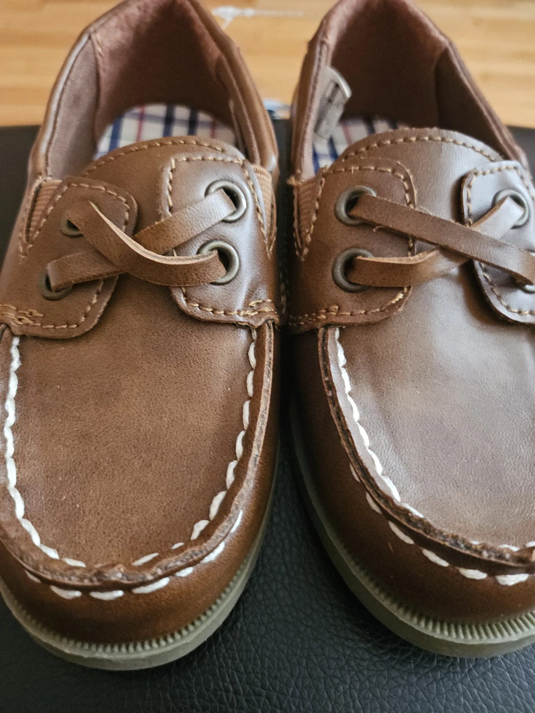 Carter's Brown Boat Shoes