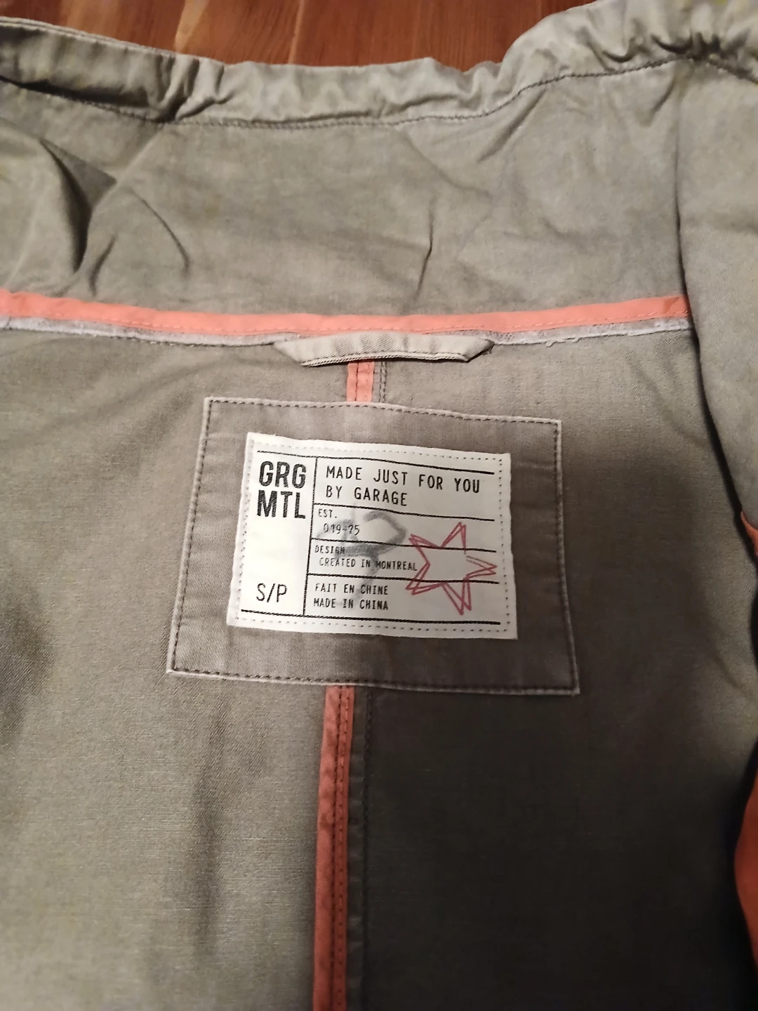 Garage  army green Utility Jacket - photo 5