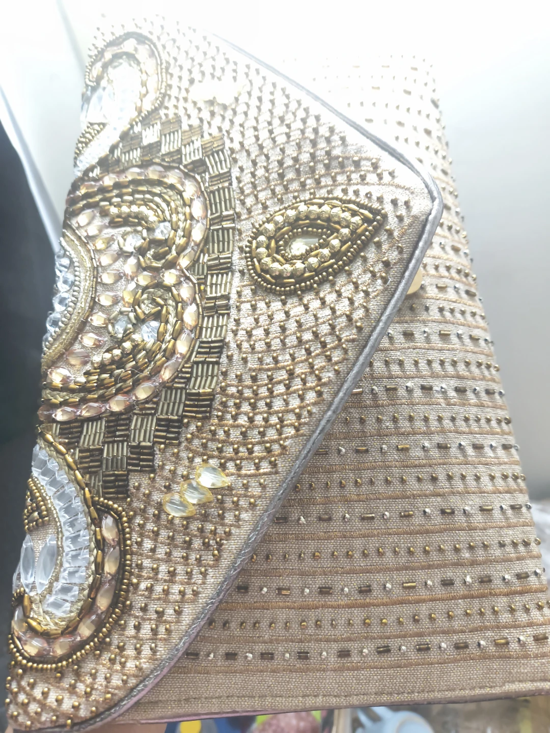 Beaded Evening Clutch Purse lulus