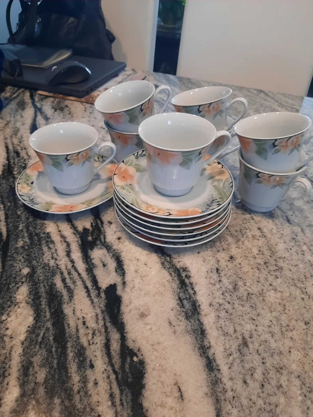 Chinaware Tea Cup and Saucer Set Canhome Designs - photo 2
