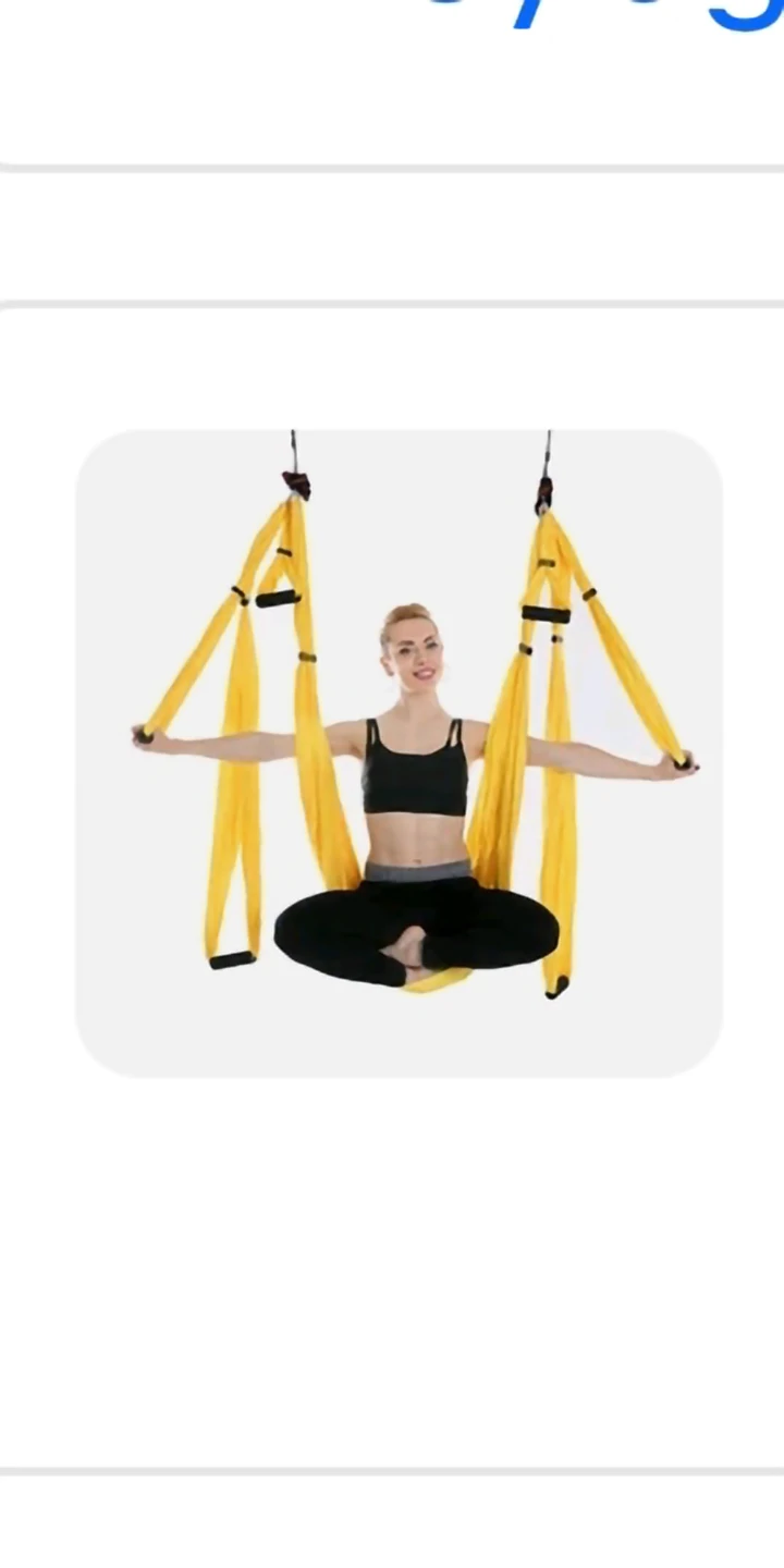 Yoga Body Aerial Yoga Set & full course with Video's
