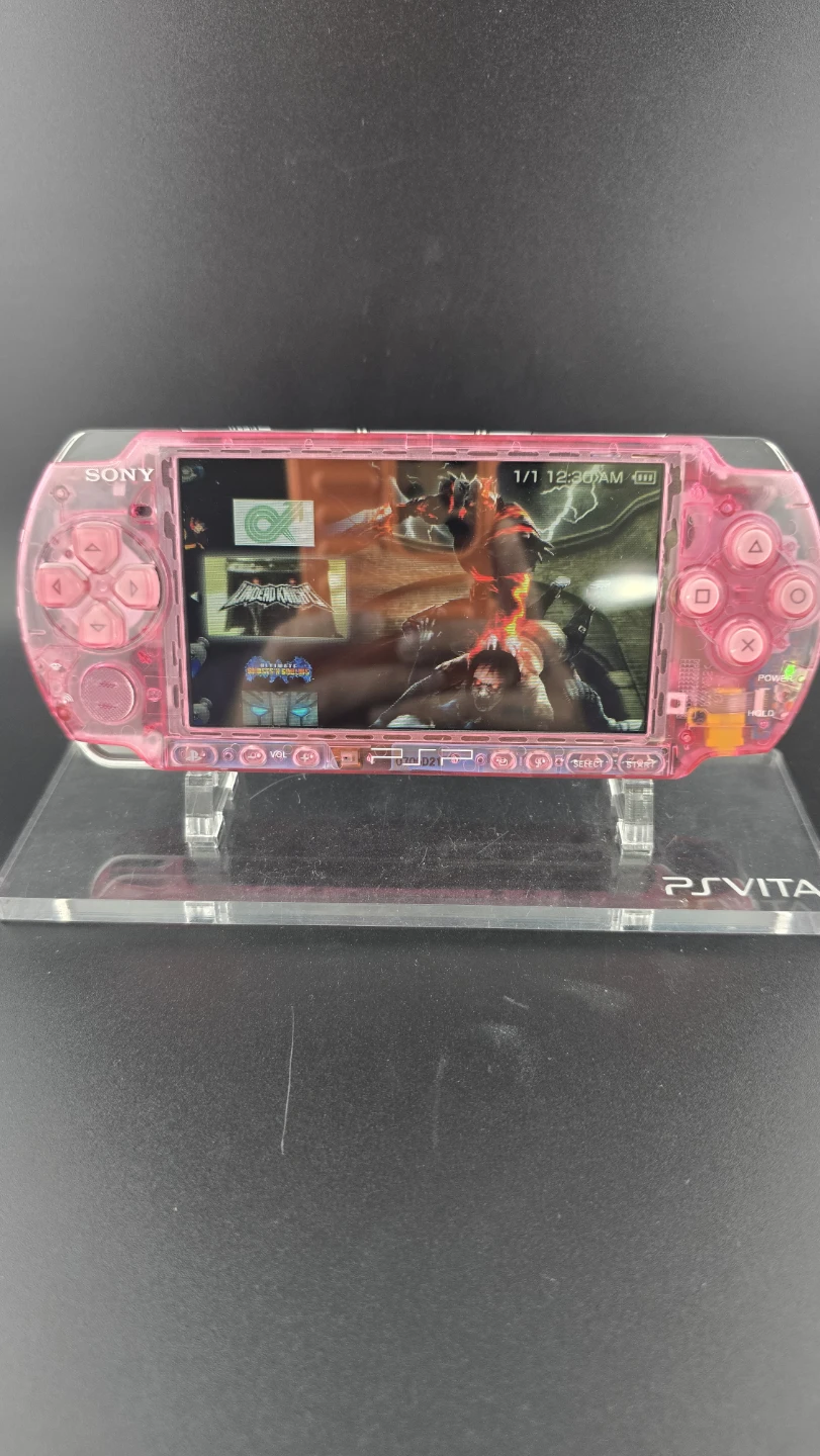🎮 Sony PSP 3000 – Clear Pink modified
