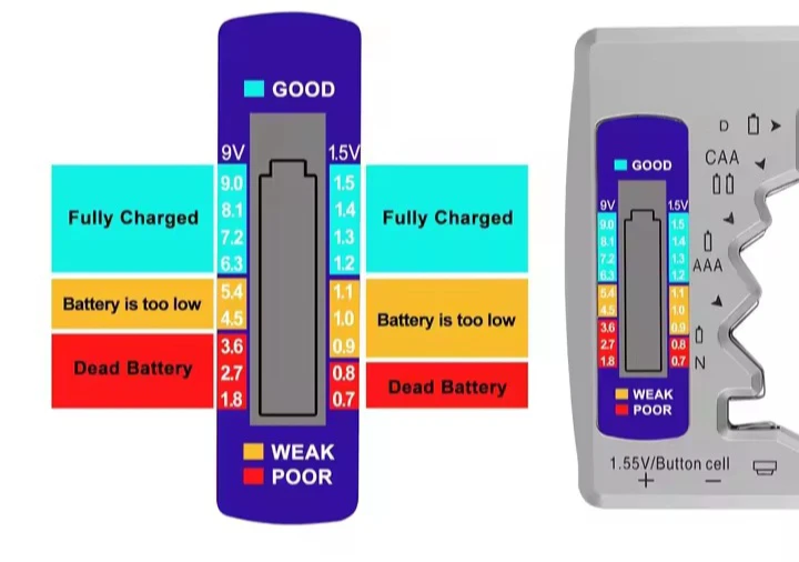 Universal Battery Tester with LCD Display - photo 5