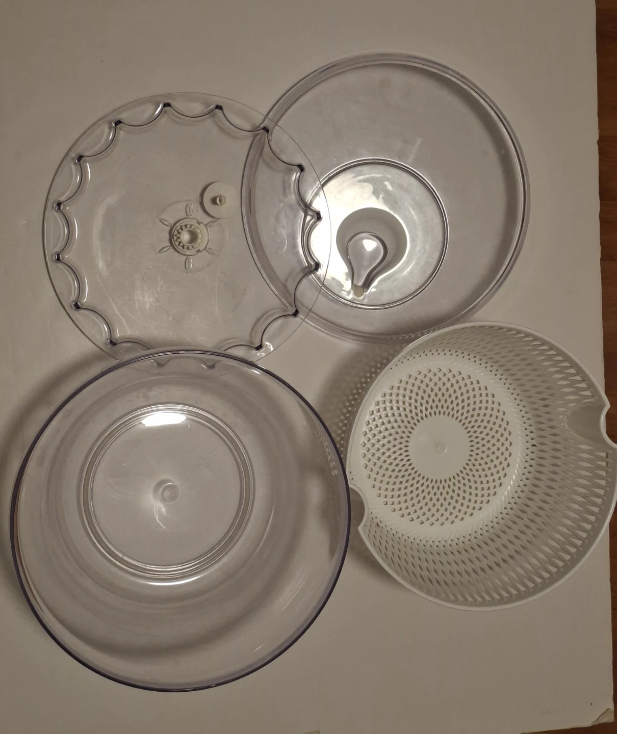 🥕Guzzini Latina 8-1/2-Inch D Salad Spinner, Clear - photo 4