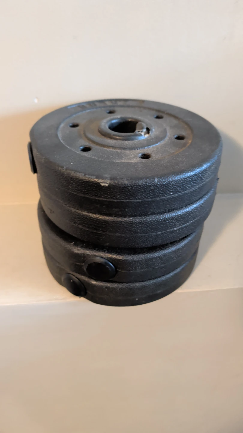 4 2.5 LBS Weight Plates