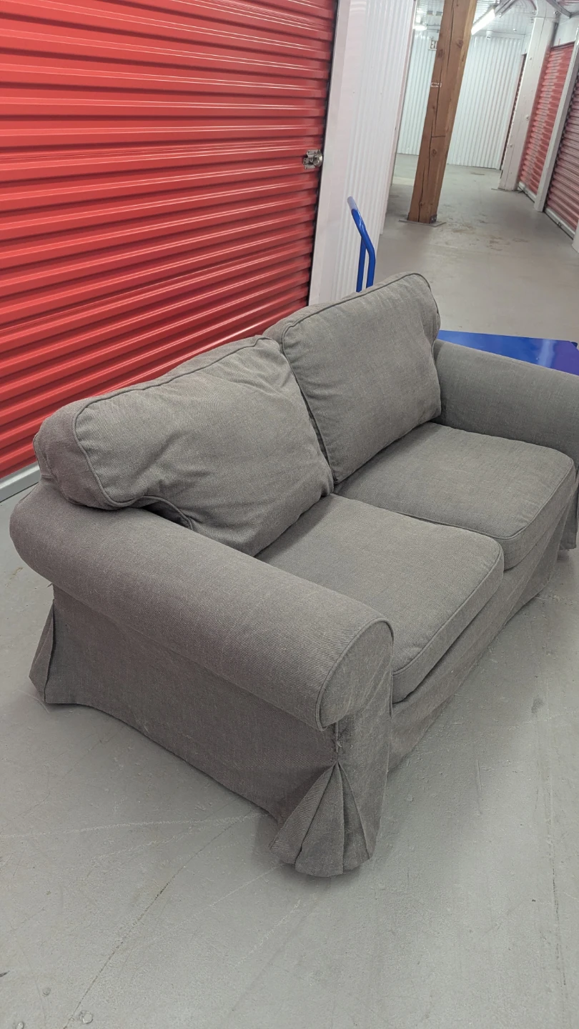 Free Delivery - Grey Ikea Couch - photo 3