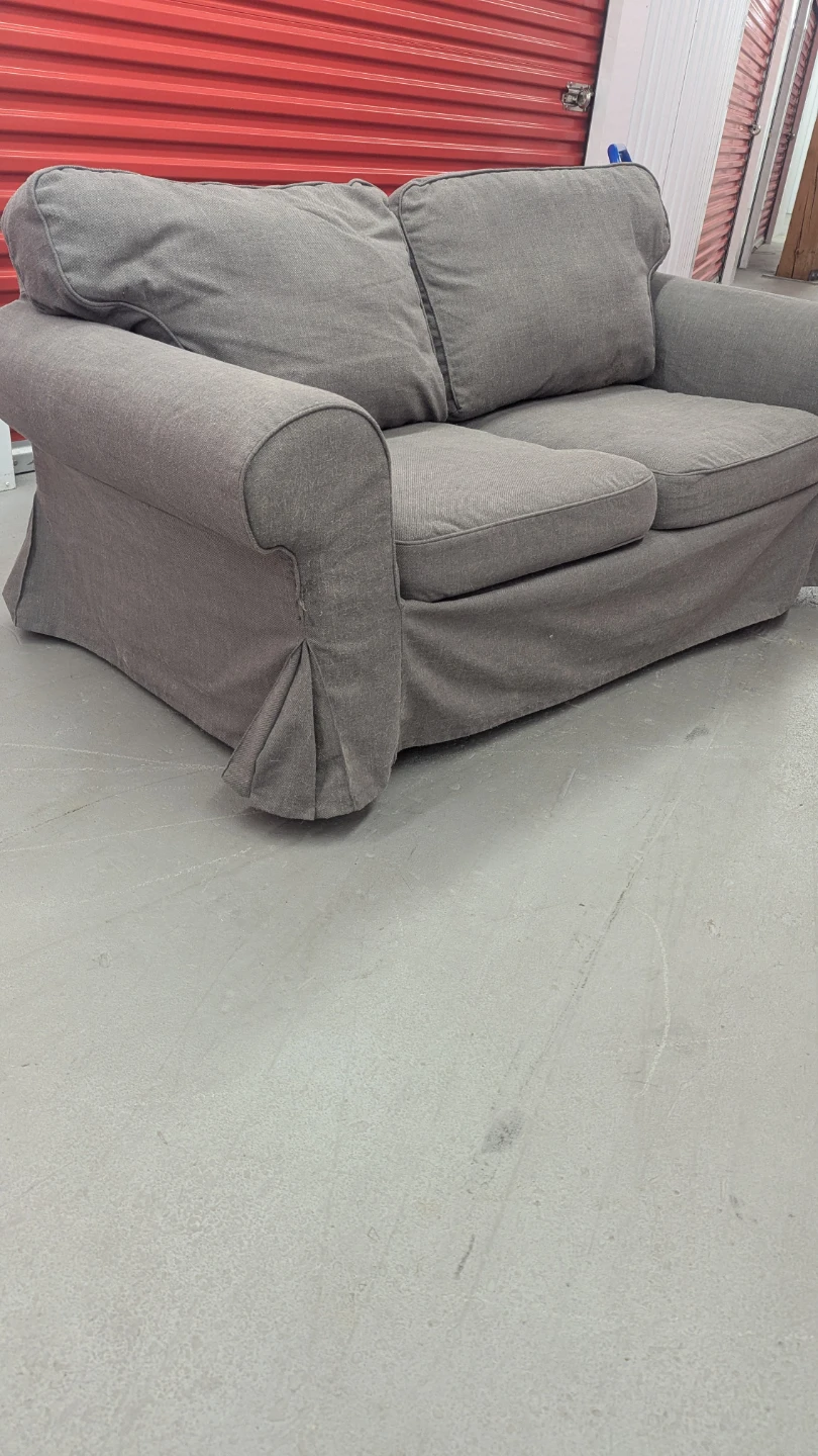 Free Delivery - Grey Ikea Couch - photo 4