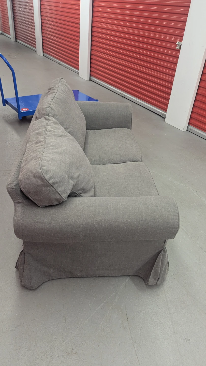 Free Delivery - Grey Ikea Couch - photo 5