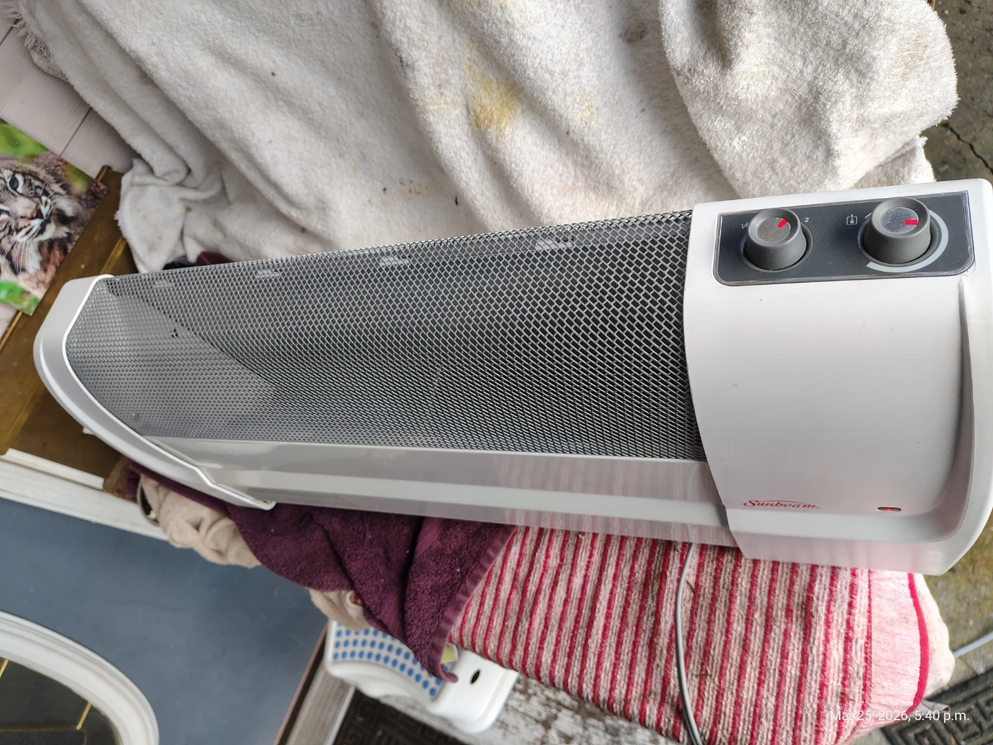 Sunbeam Electric Baseboard Space Heater with Thermostat - photo 4