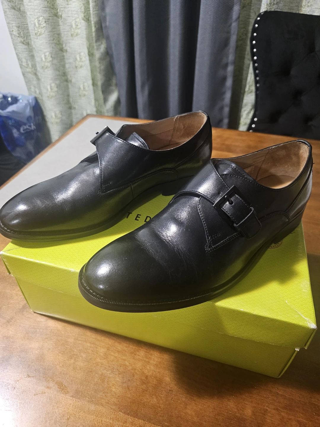 Ted Baker Black Leather Monk Strap Shoes - photo 4