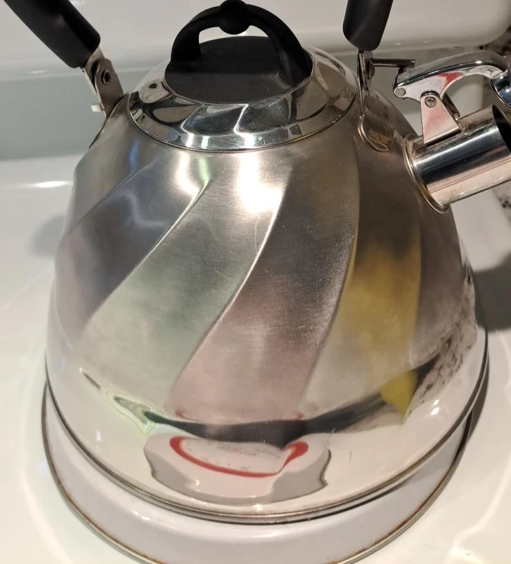 Palm Restaurant Stainless Steel Whistling Kettle - photo 4