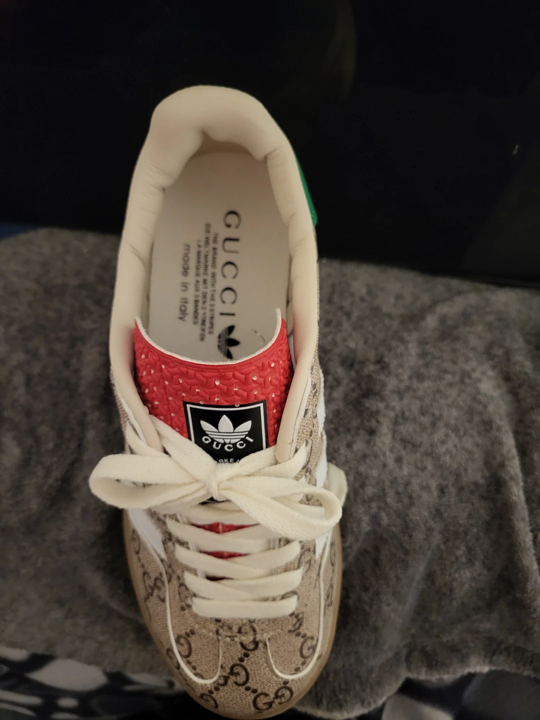 Adidas x Gucci Gazelle Sneakers Size US 5 - photo 5