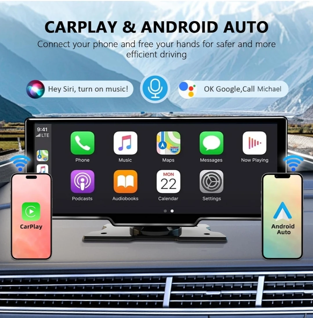 10.26-inch Car Stereo with CarPlay & Android Auto - photo 2