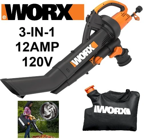 Electric Leaf Blower/Leaf Vacuum/Mulcher