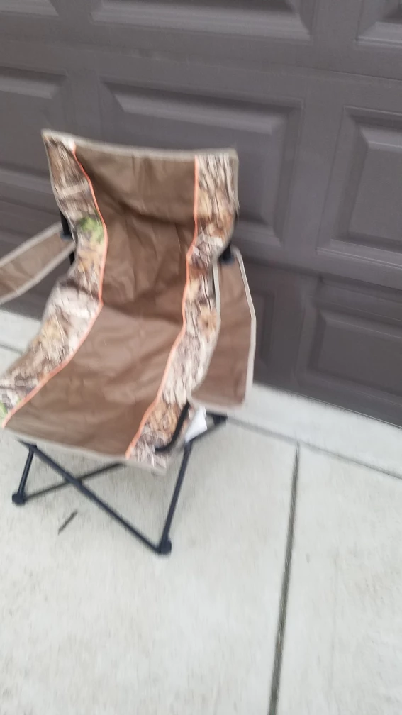Folding Camping Chair with Camo Print - photo 2