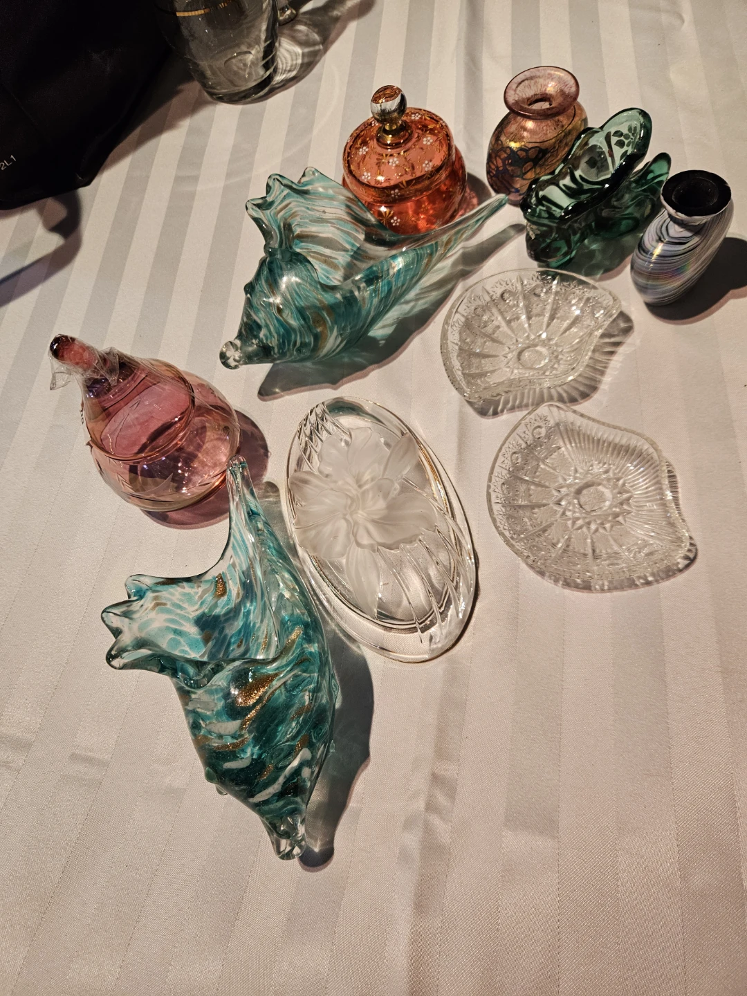 Assorted Glass Decor Items - photo 2