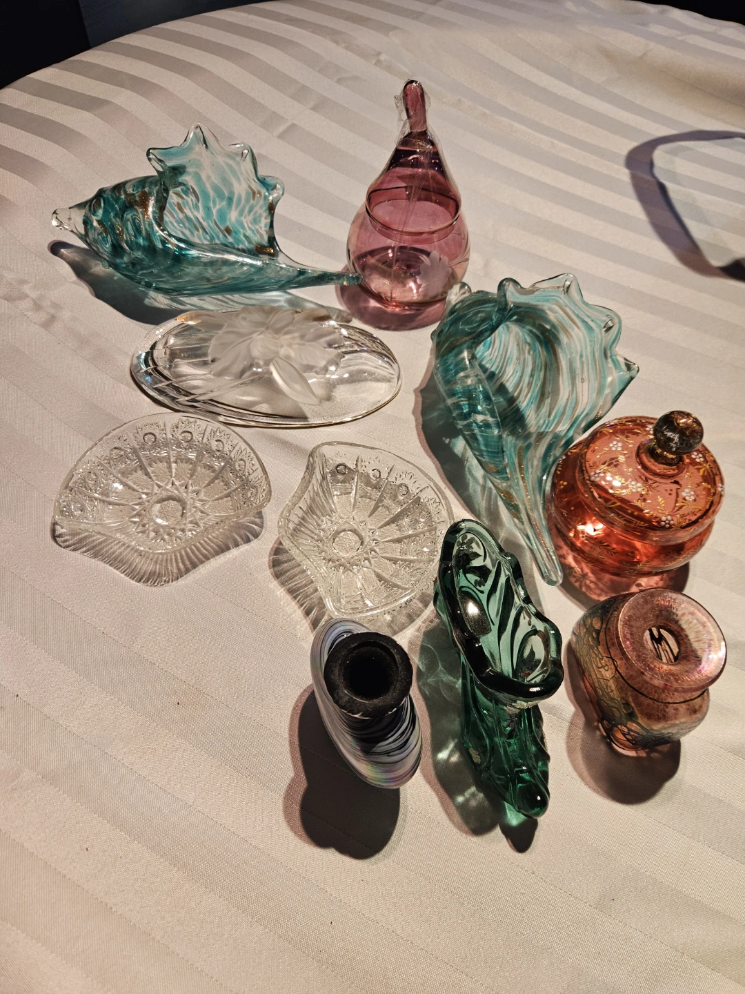 Assorted Glass Decor Items - photo 3