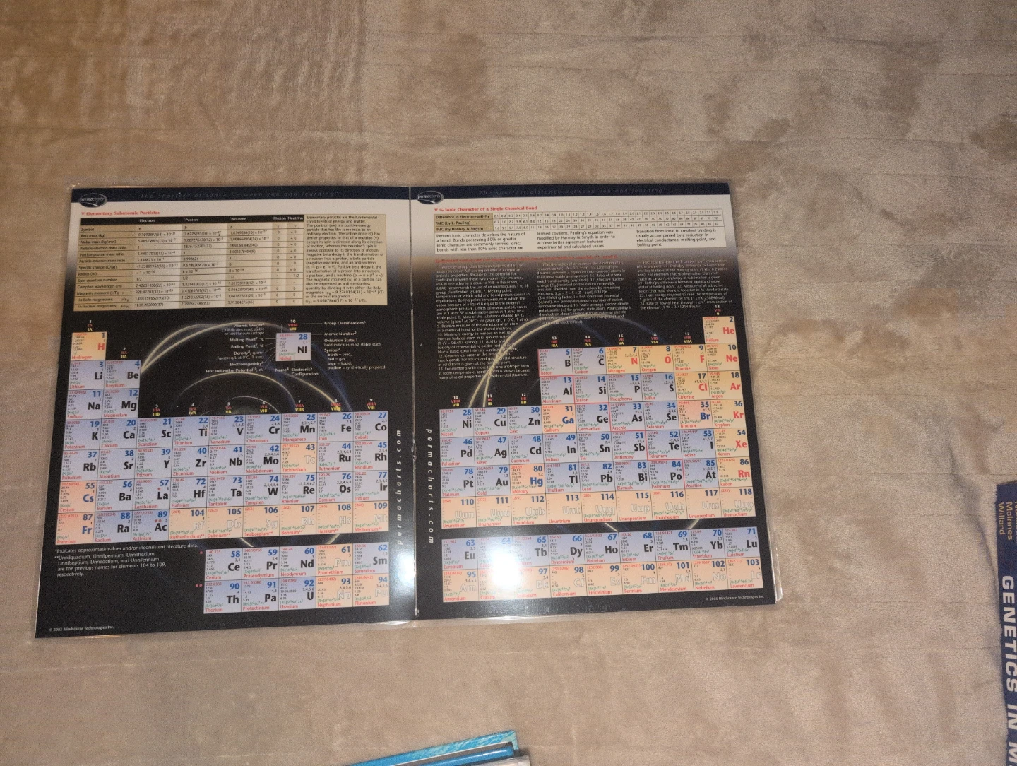 Permacharts Periodic Table of the Elements Chart - photo 3