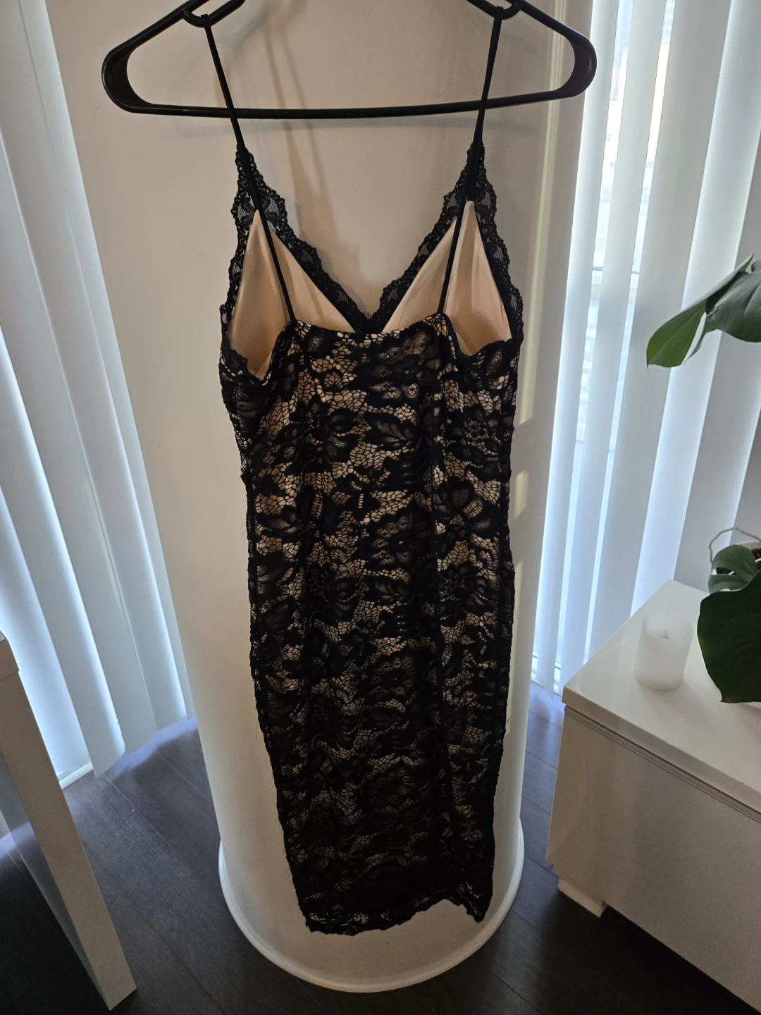 Black Lace Slip Dress from Honey - photo 2