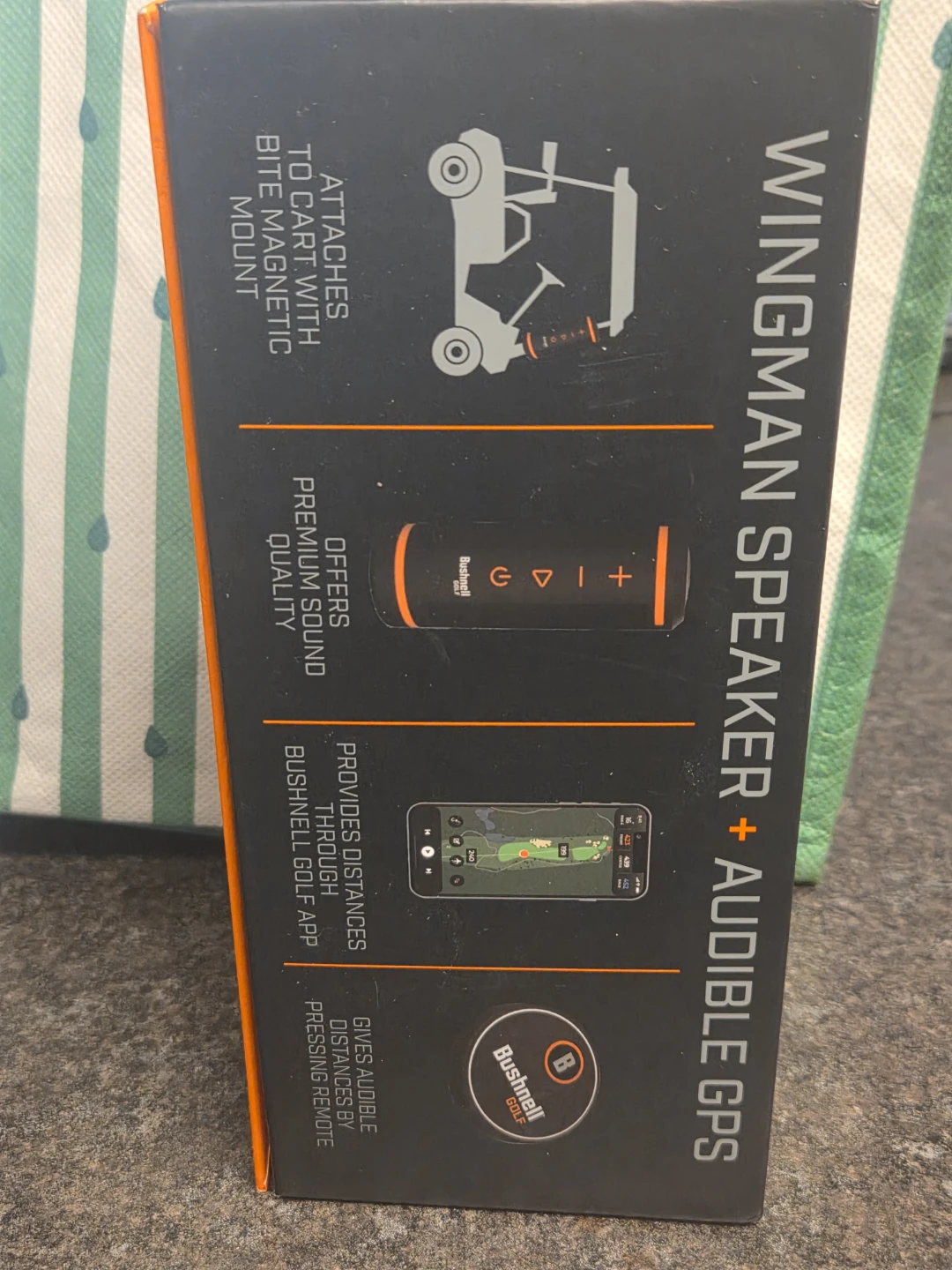 Bushnell Golf Wingman GPS Speaker + Audible GPS - photo 2