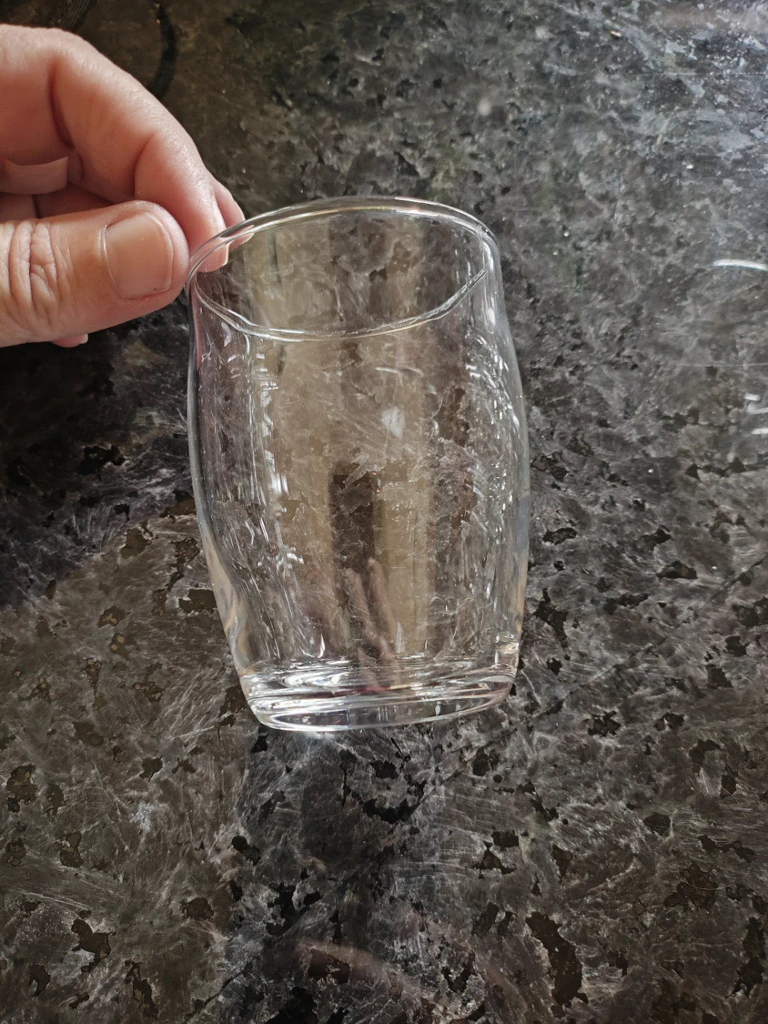 Set of 12 Clear Glass Tumblers - photo 4
