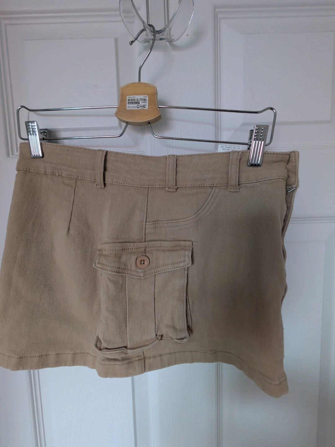 Khaki Cargo Skirt - photo 2