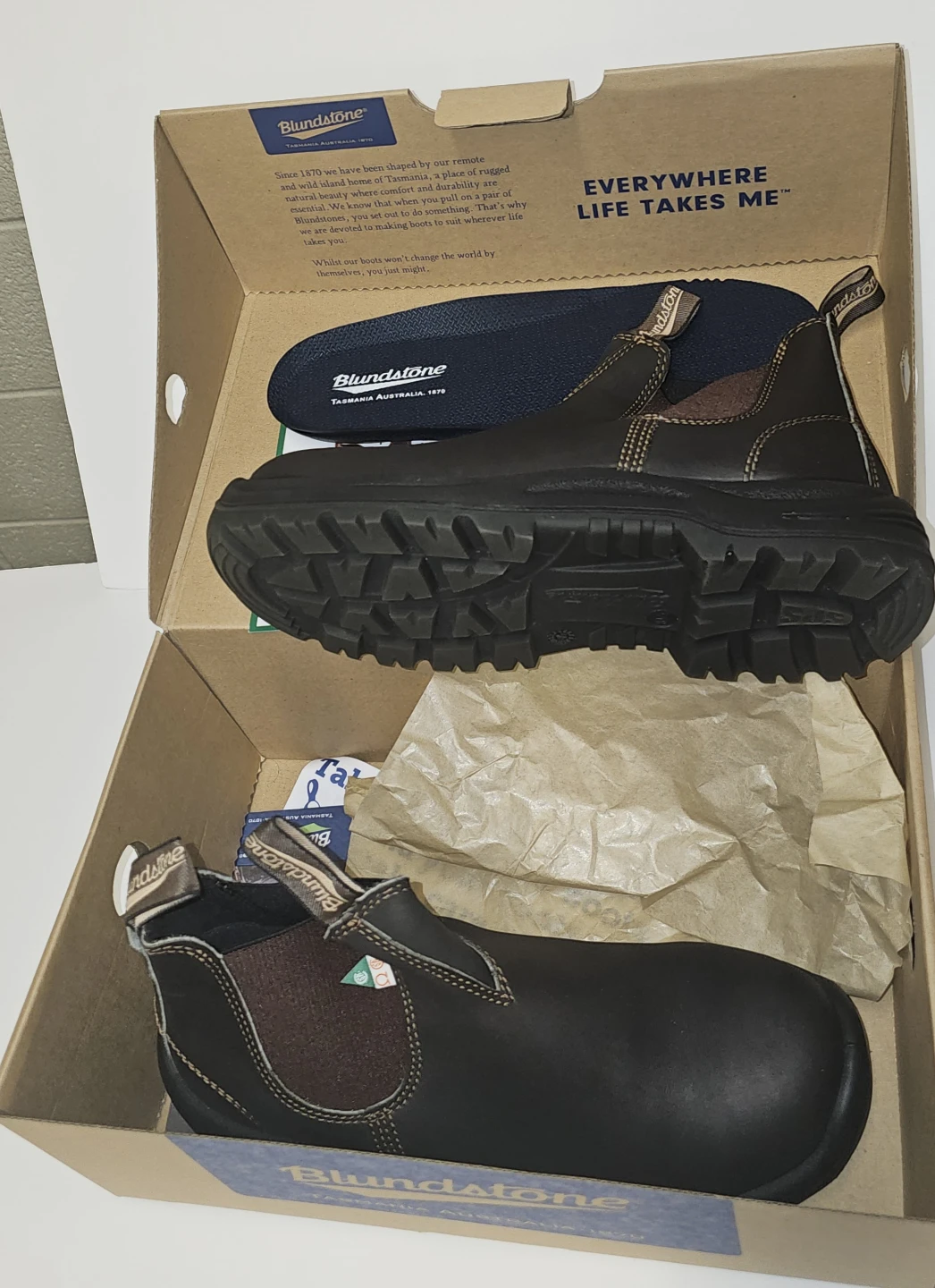 Blundstone CSA Greenpatch Elastic Sided-V Cut Boots - US Man 9.5 - photo 4