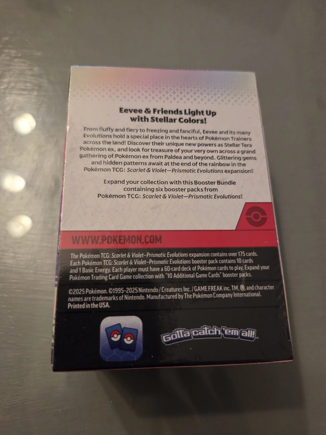 Pokemon TCG Scarlet & Violet Prismatic Evolutions Booster Bundle - photo 5