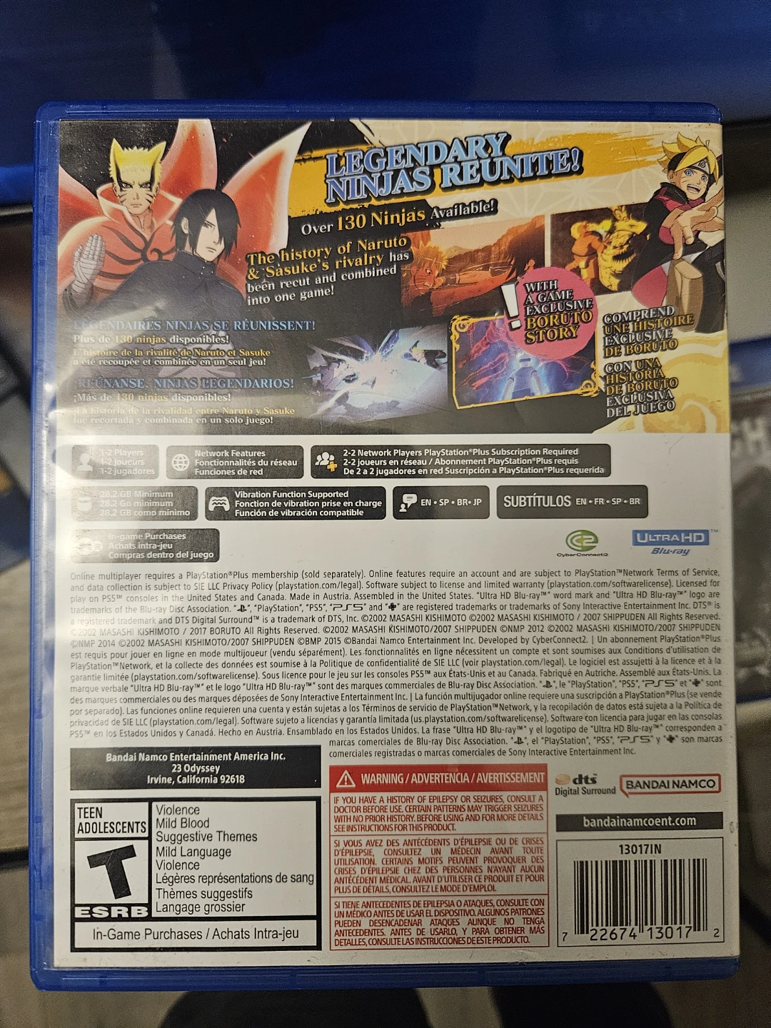 Naruto x Boruto Ultimate Ninja Storm Connections PS5 Game - photo 2