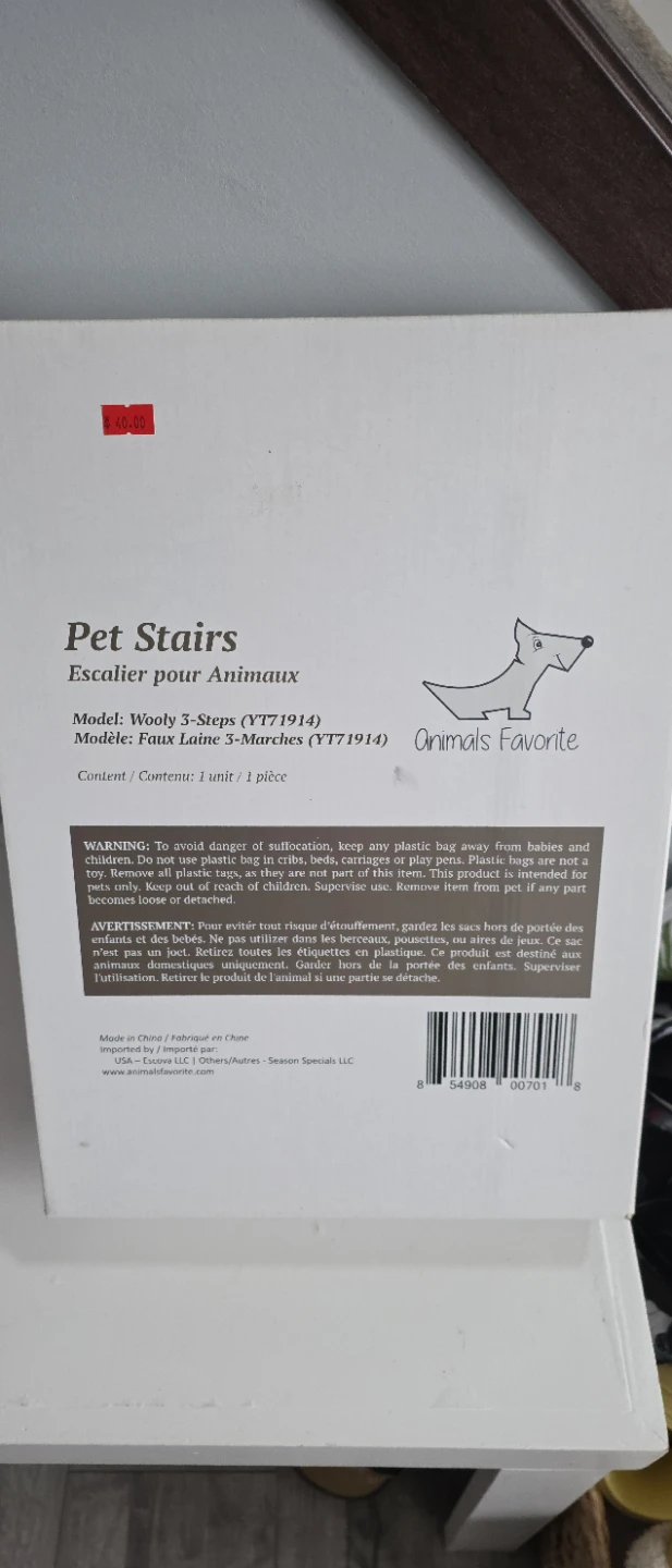 Pet Stairs Wooly 3-Steps