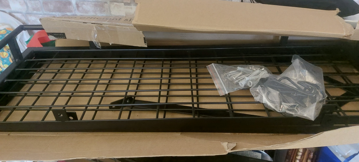 2-Tier Wall Mounted Pot Rack with 12 Hooks - photo 4