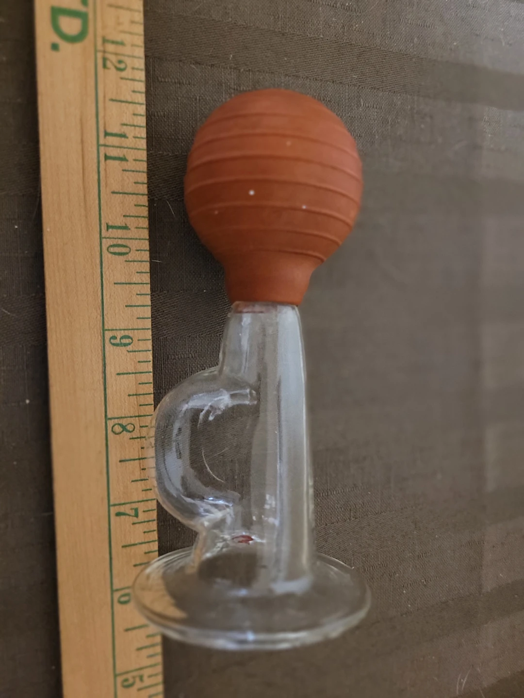 Vintage Glass Baby Nursie Pacifier / Nipple Pump - photo 3