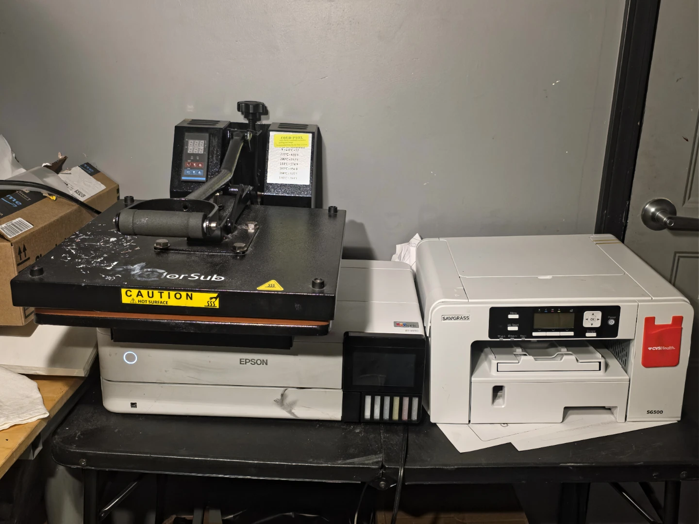 Epson ET-8550 & Sawgrass SG500 Printer Bundle