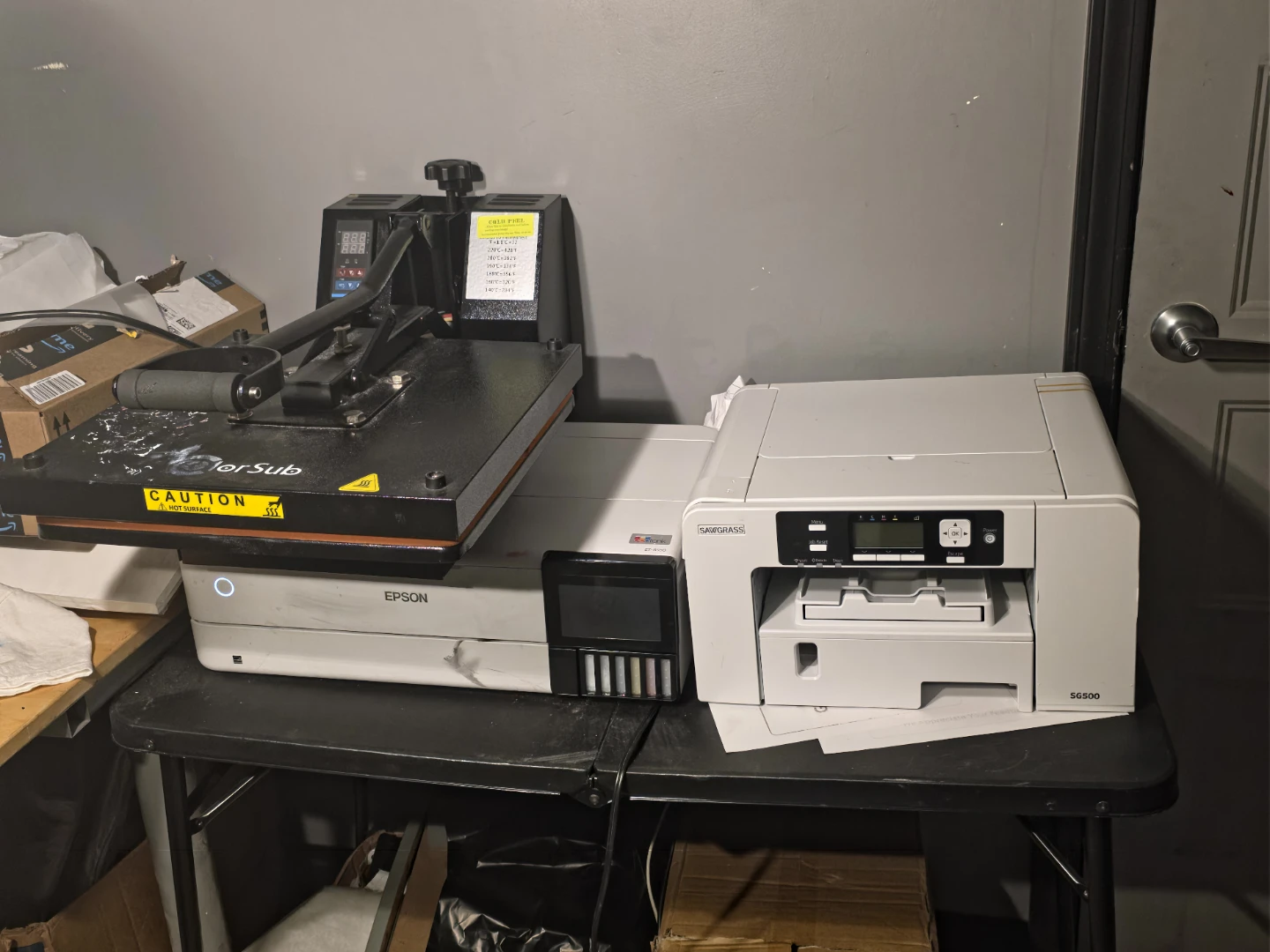 Epson ET-8550 & Sawgrass SG500 Printer Bundle - photo 3