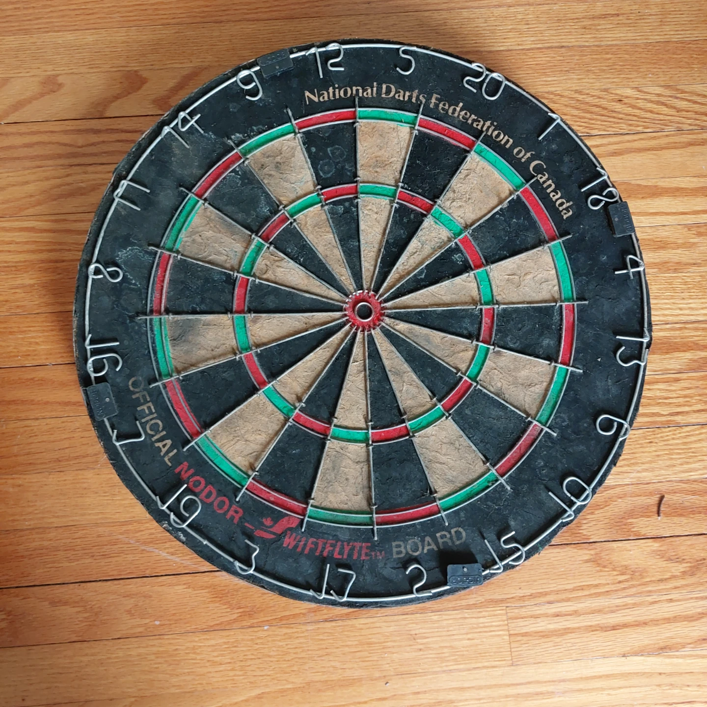 National Darts Federation of Canada Dartboard