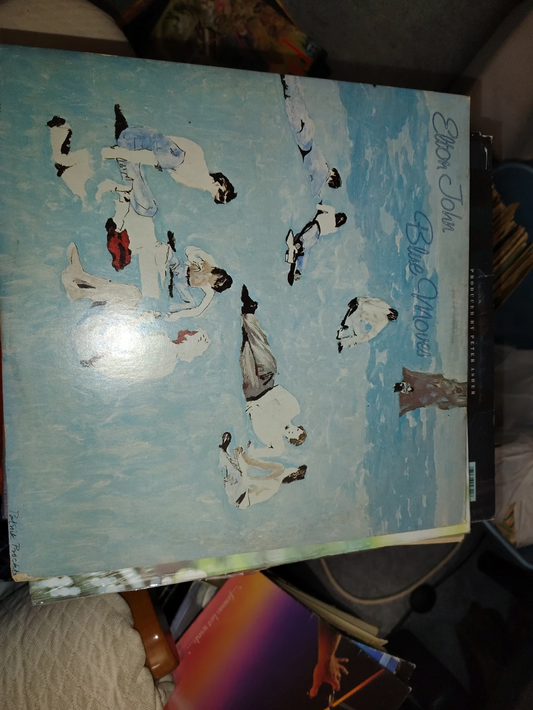 Elton John Blue Moves Vinyl Record