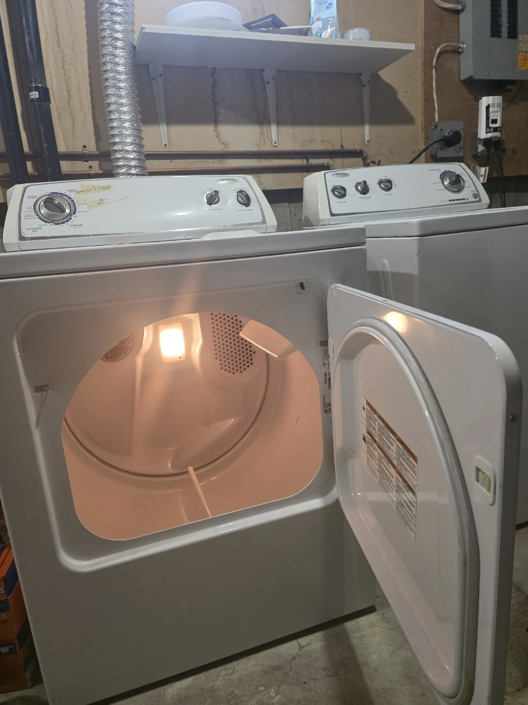Whirlpool Washer and dryer