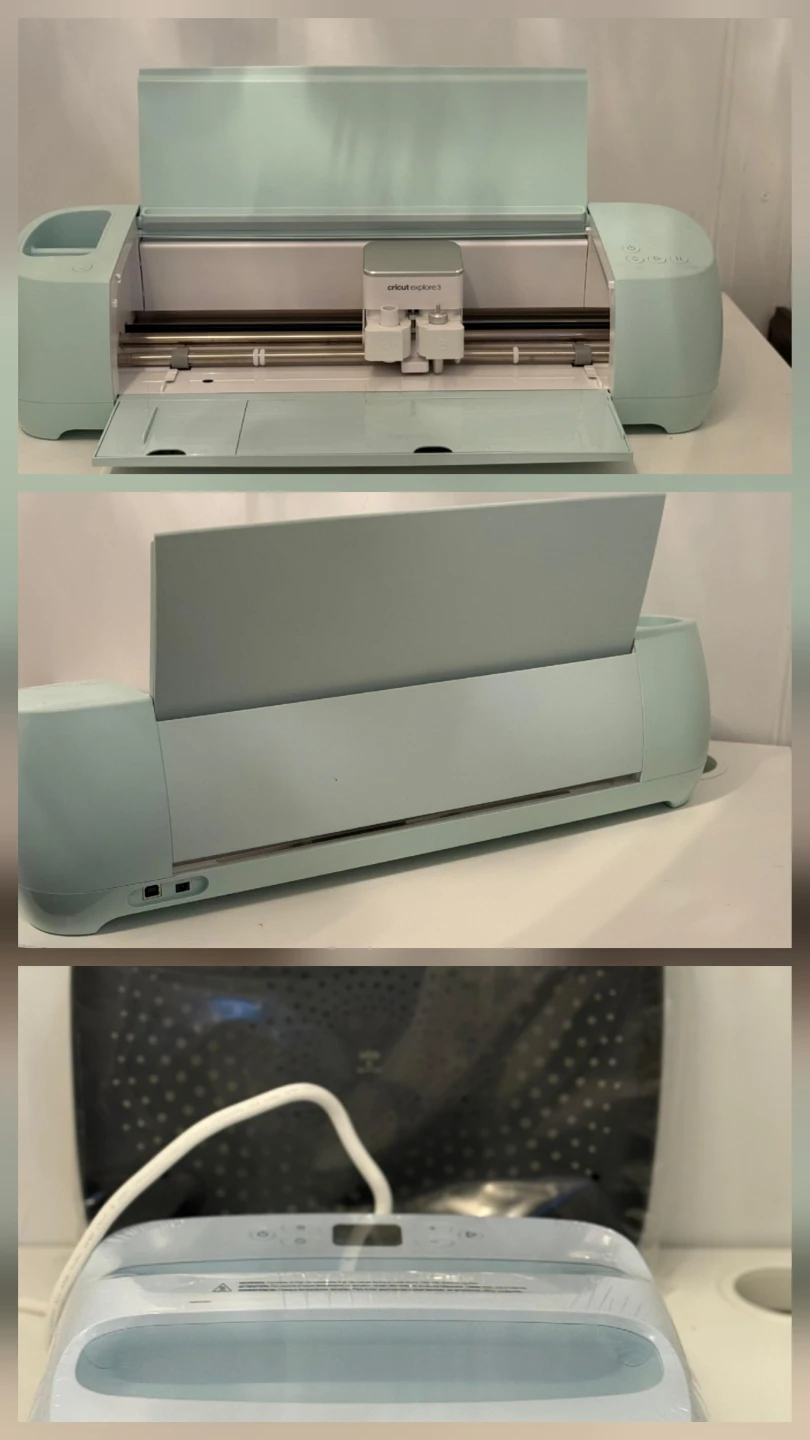 Cricut Explore 3 + EasyPress 3–Vinyl Cutter & T-Shirt Press